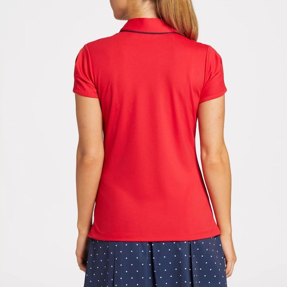 NWT Lady Hagen Women's Puff Sleeve Golf Polo - Picture 3 of 4